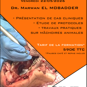 Formation laser en parodontologie / implantologie / prothèse - 22 Mai 2026 - SIX FOURS LES PLAGES